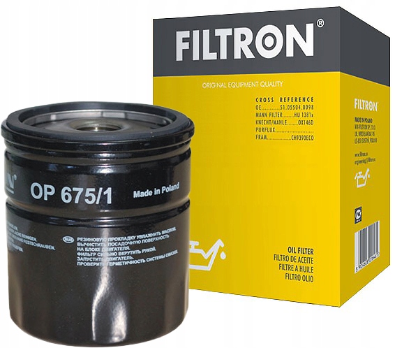 фото №1, Фільтр оливи filtron do mazda bt-50 2.5