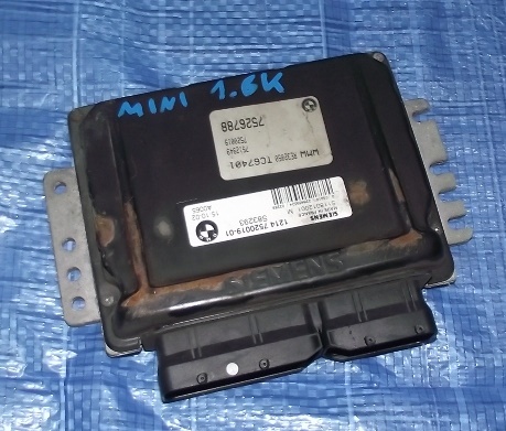 фото №1, Mini r50 r52 1.6 бортовой компьютер двигателя 1214-7520019-01