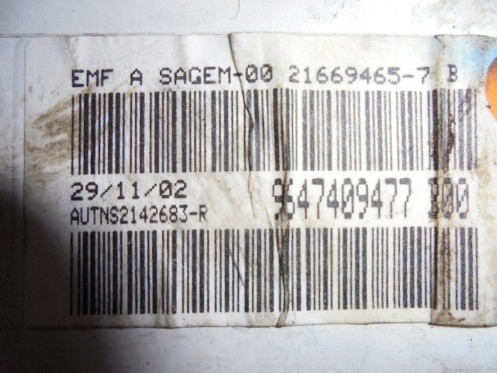 фото №3, Citroen c3 дисплей радио 9647409477