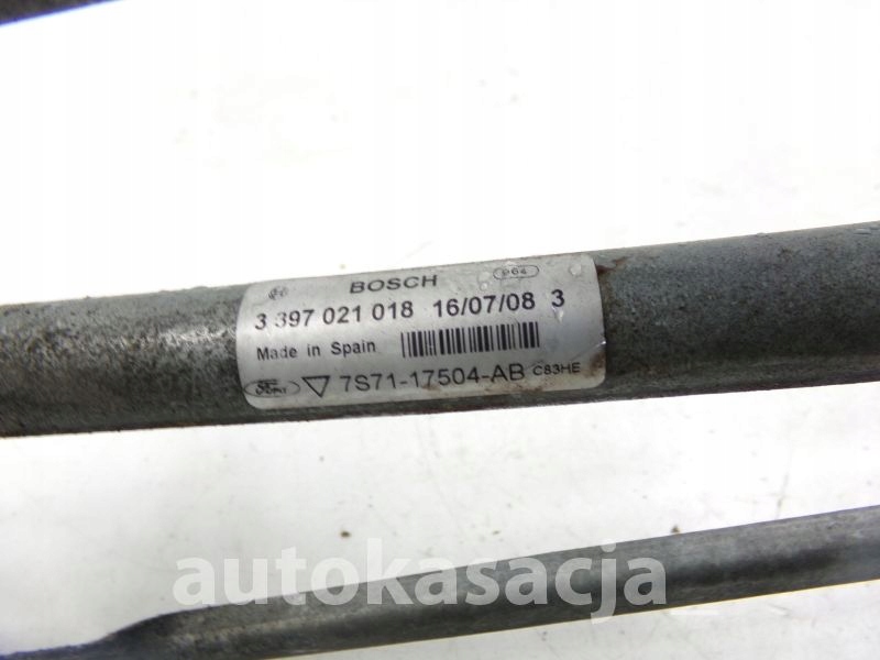 фото №4, Mondeo mk4 механізм двірник 7s7117504ab