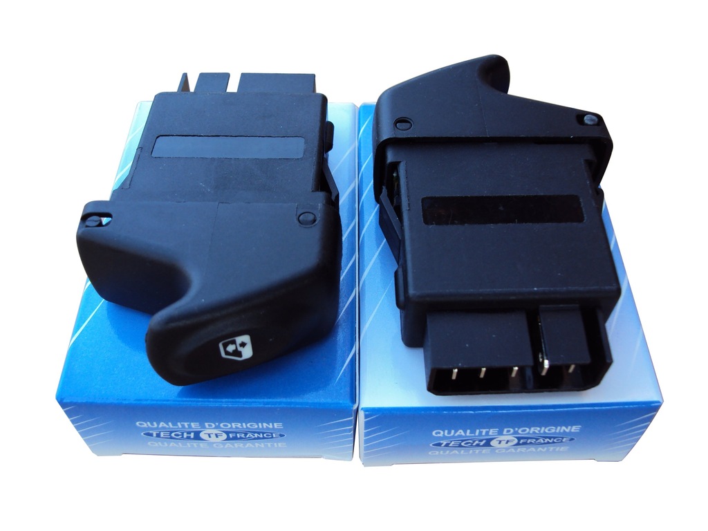 фото №1, Кнопка перемикач вікон renault kango 5 pin