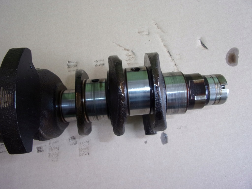 Wał колінчастий modus clio 3 3 1.2 tce 05- d4fh784 Зі Шроту