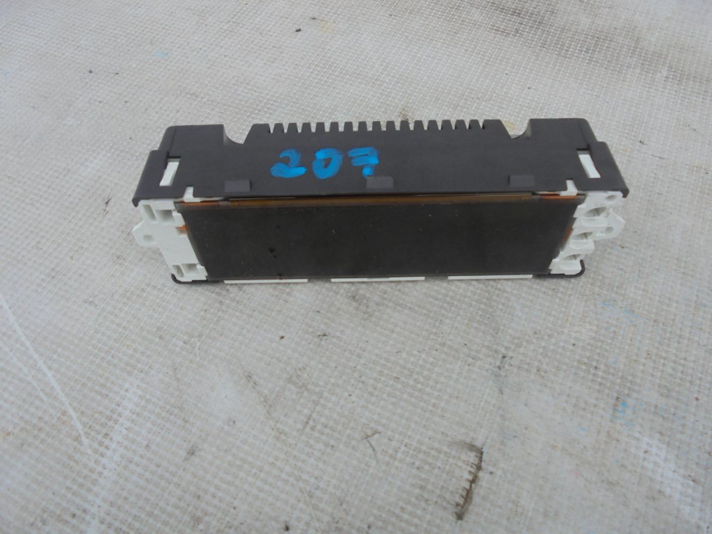 фото №1, Дисплей радио peugeot 207 9663205580-01