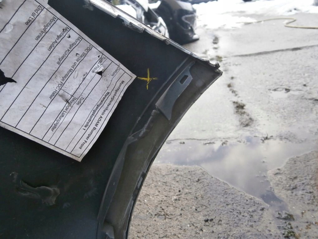 фото №12, Opel adam бампер передній перед