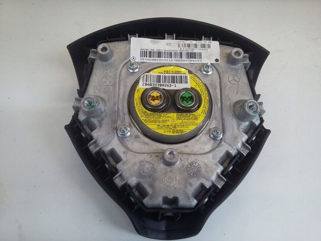 фото №8, Консоль панель приладів ремені датчик подушки безпеки mercedes w169