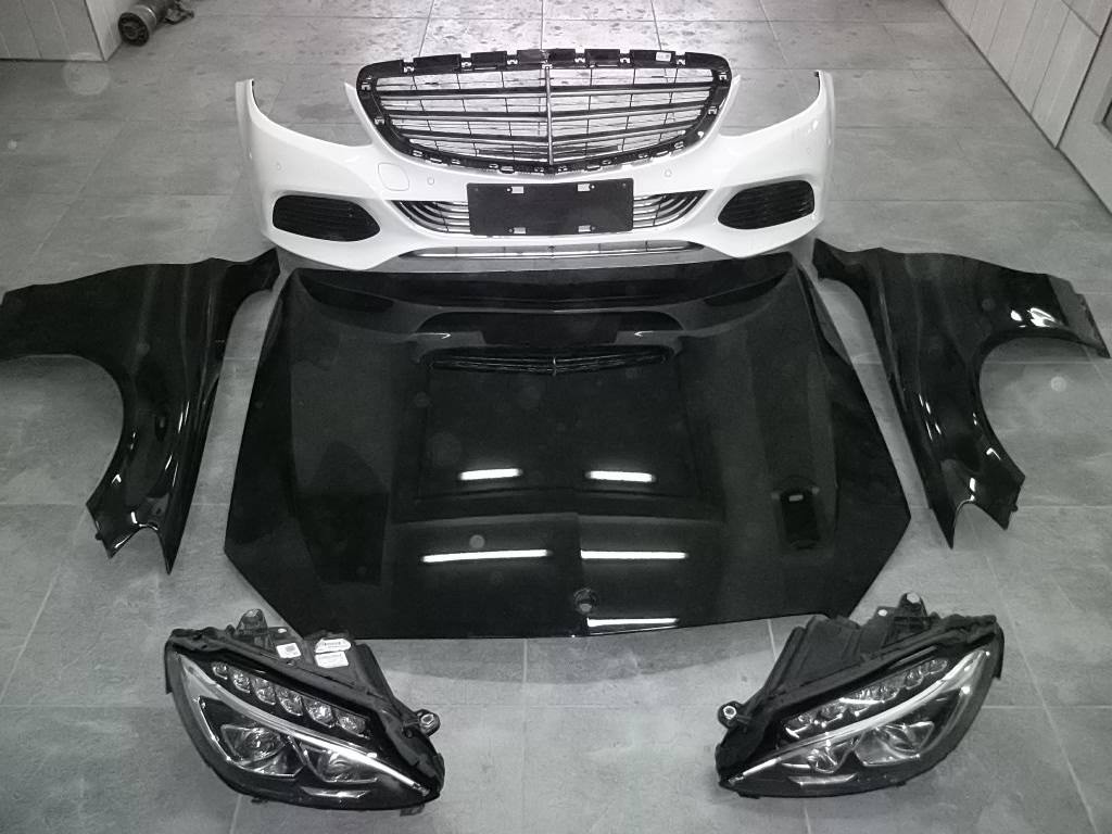 фото №1, Mercedes c klasa 205 w205 повний kompletny перед pas