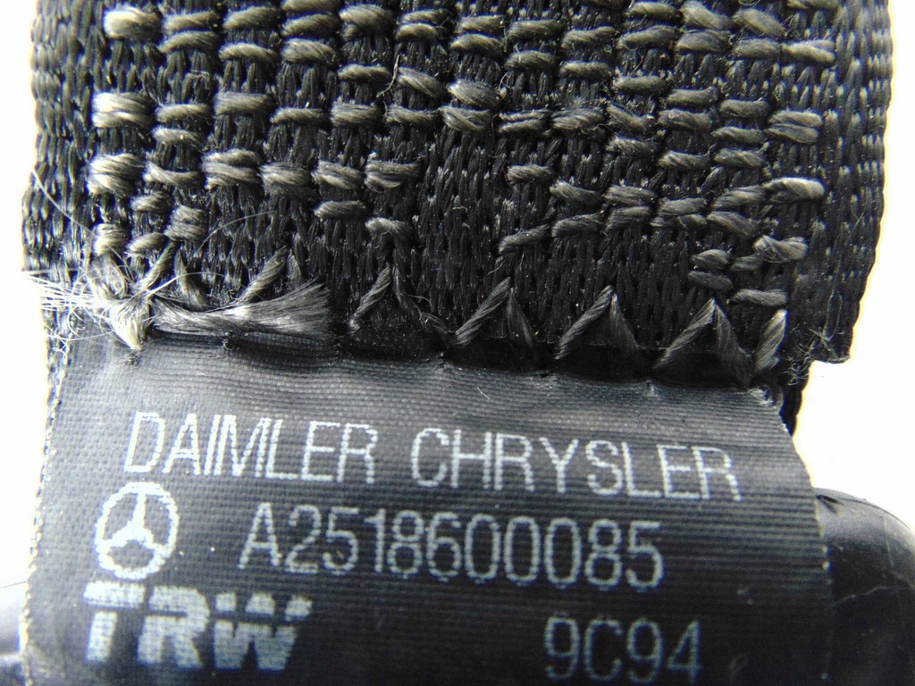 фото №2, Mercedes r klasa w251 pas безопасности левый задняя