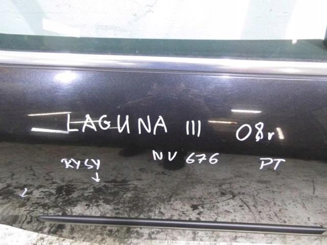 фото №2, Дверь правый задняя nv676 renault laguna iii