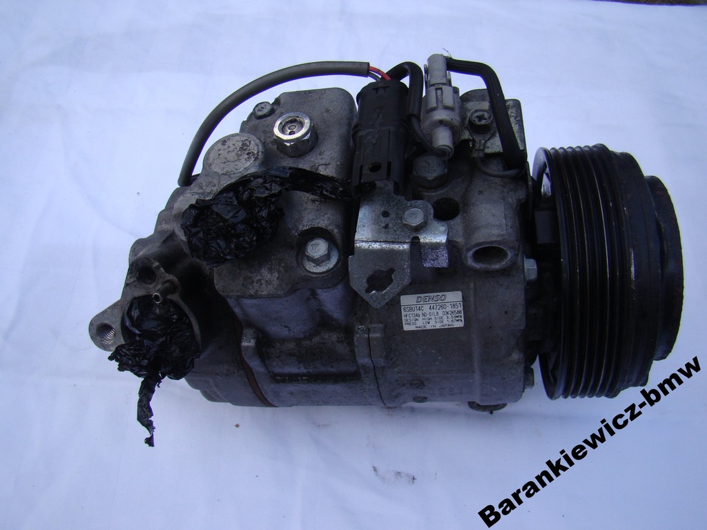фото №1, Компрессор кондиционера bmw e60 e61 2.0d 6sbu14c