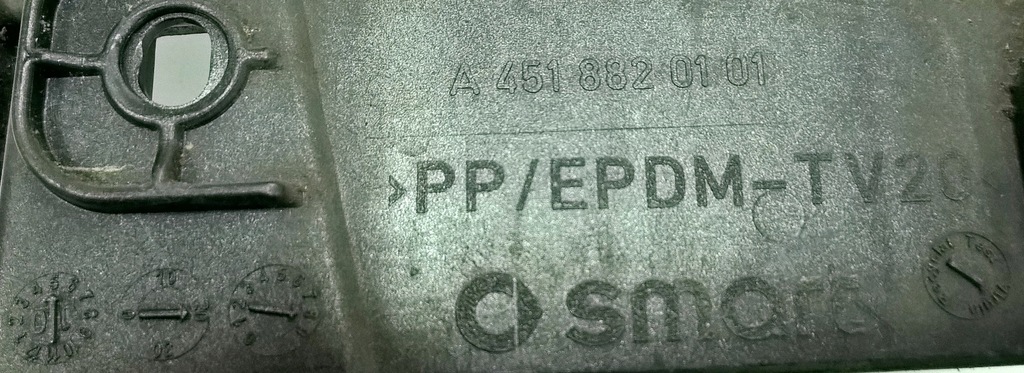 фото №7, Smart fortwo 07- крила лівий задня задній oryg. ідеальний стан