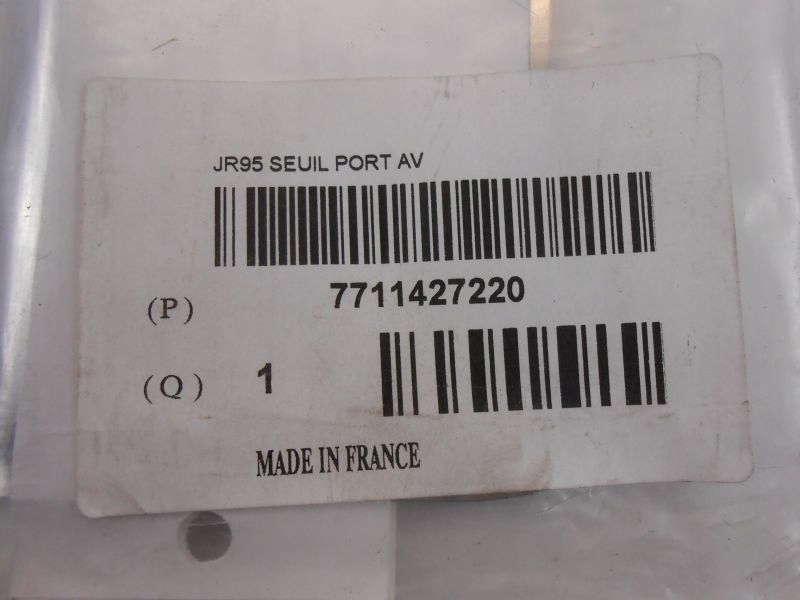 фото №6, Scenic iii накладки пороговые перед оригинал