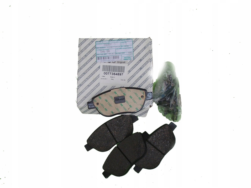 Купить Тормозные колодки перед doblo linea fiat 500 оригинал fiat