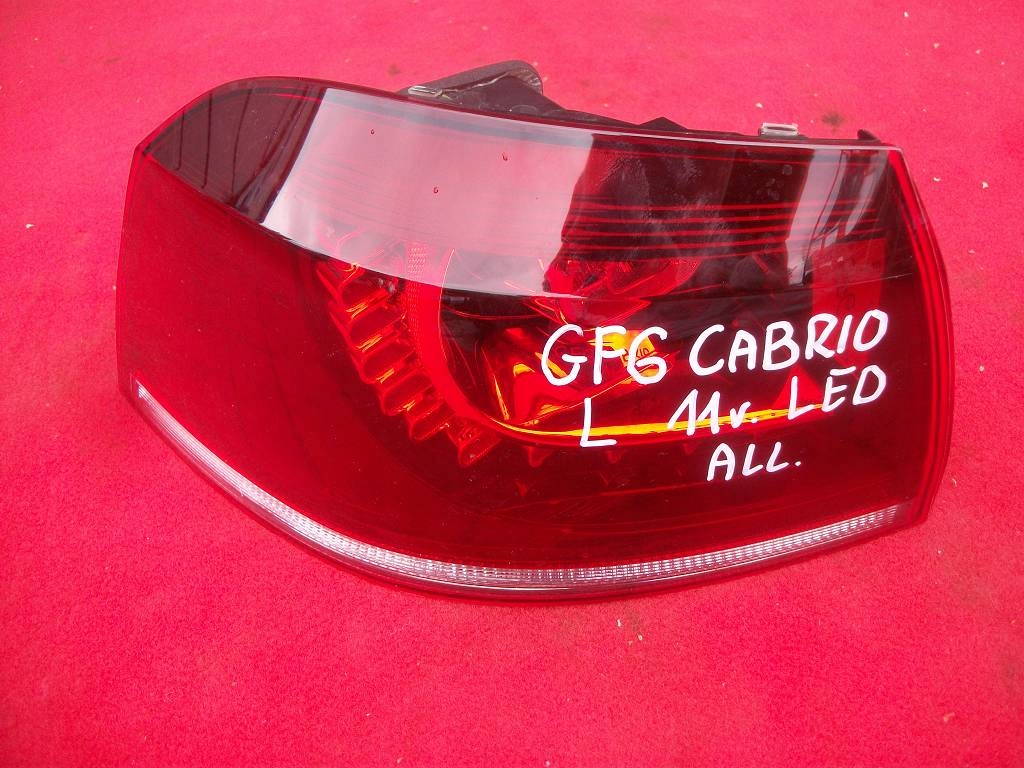 фото №1, Лампа задняя vw golf vi 5k7 cabrio 2011r. левая led