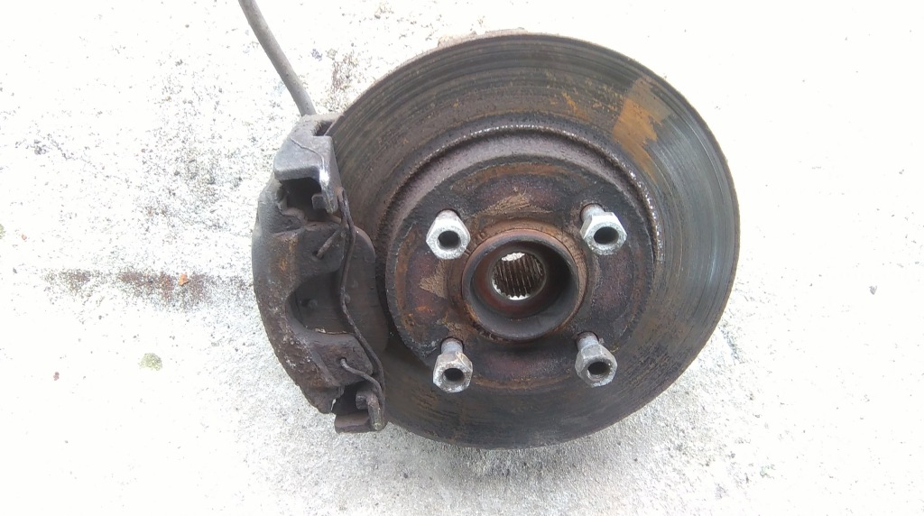 фото №1, Mazda 2 02-07 1.25 b поворотний кулак ліва передня