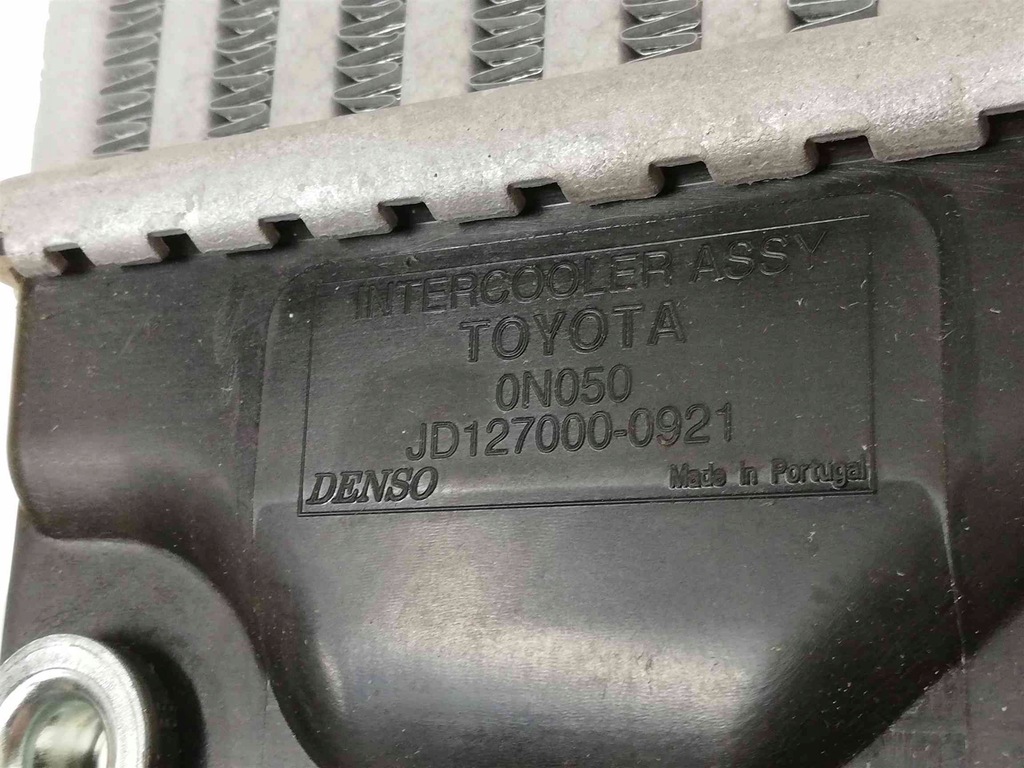 фото №8, Corolla e15 06-12 радиатор интеркулер 1,4 d4d