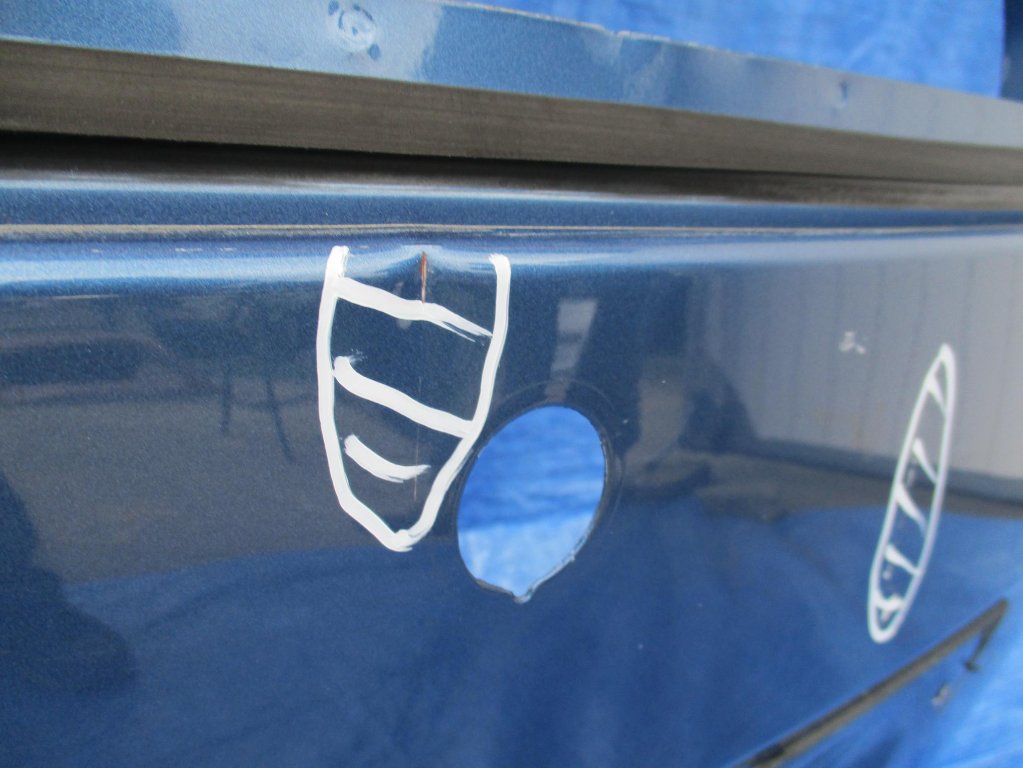 фото №3, Honda frv fr-v крышка багажника задняя
