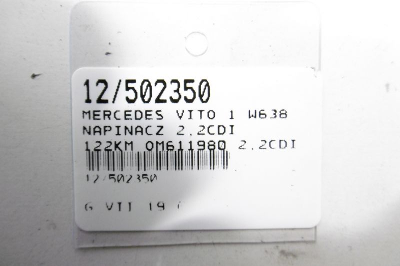 фото №2, Mercedes w638 натяжитель ролик 2,2cdi om611980