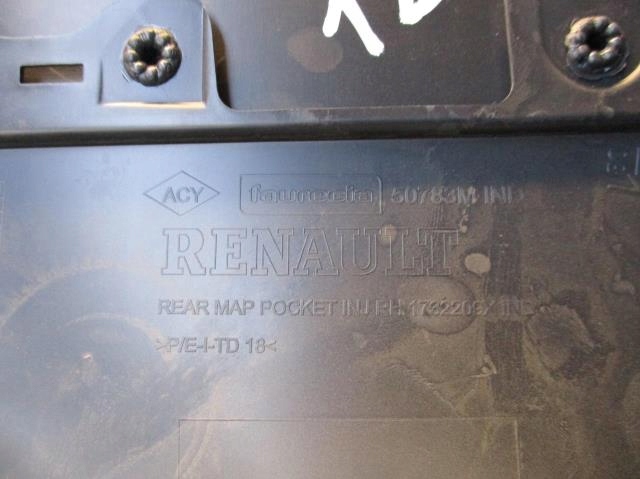 фото №9, Оббивка двері правий задня renault clio iv