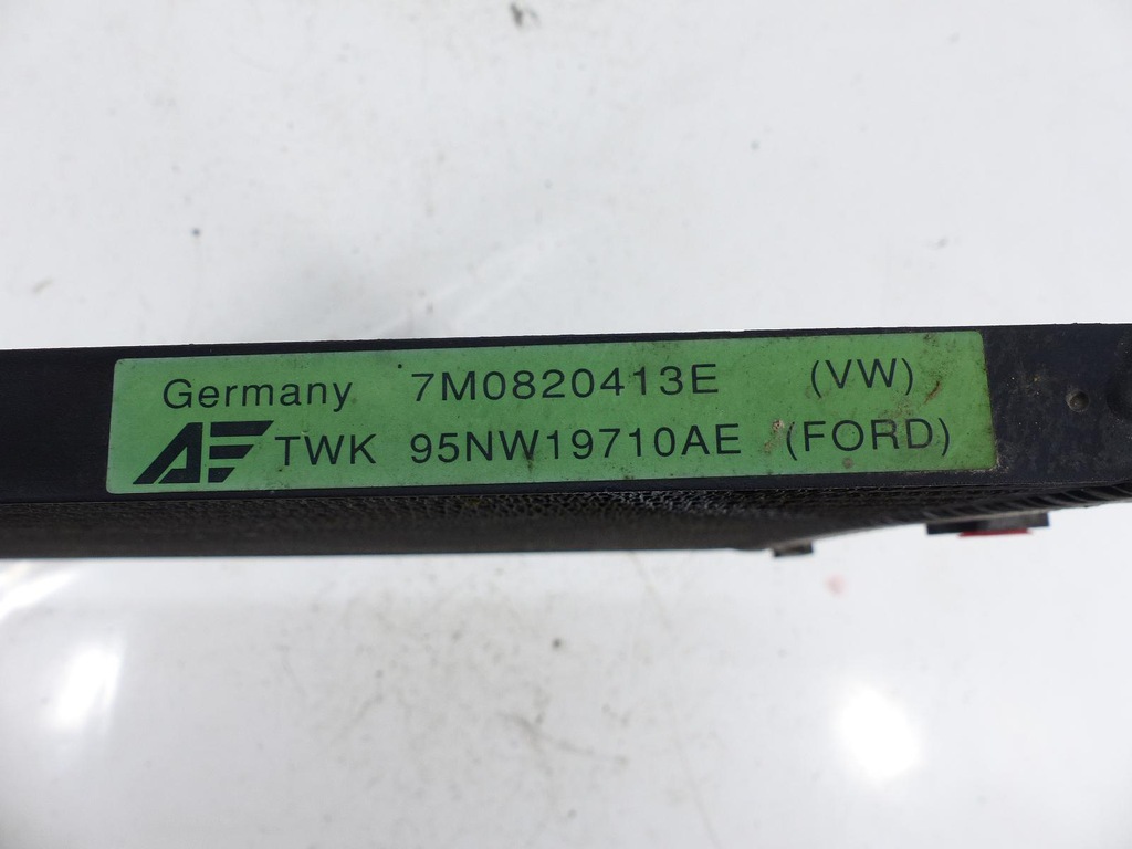 фото №5, Vw sharan 2.8vr6 радиатор кондиционера 7m0820413e