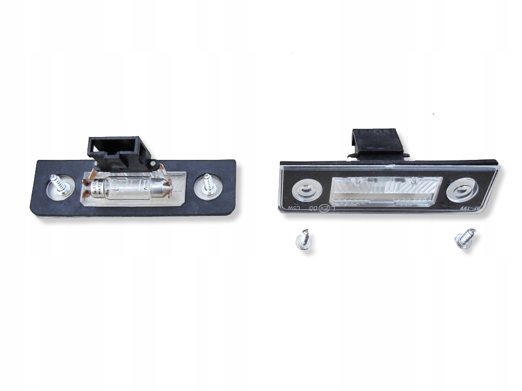 фото №1, Skoda octavia 2 ii lift roomster лампа номерного знака