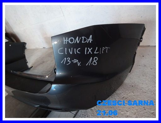 фото №3, Бампер задний задняя honda civic ix lift 13--r