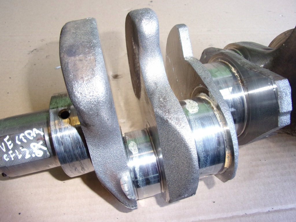 Wał коленчатый opel vectra c рестайлинг  2.8 t v6 -08 с Разборки