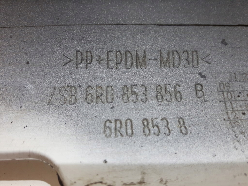 фото №8, Молдинг поріг поріг правий vw polo v 6r0853856