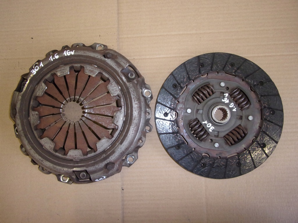 фото №1, Сцепление диск прижим peugeot 301 1.6 16v vti 7mm