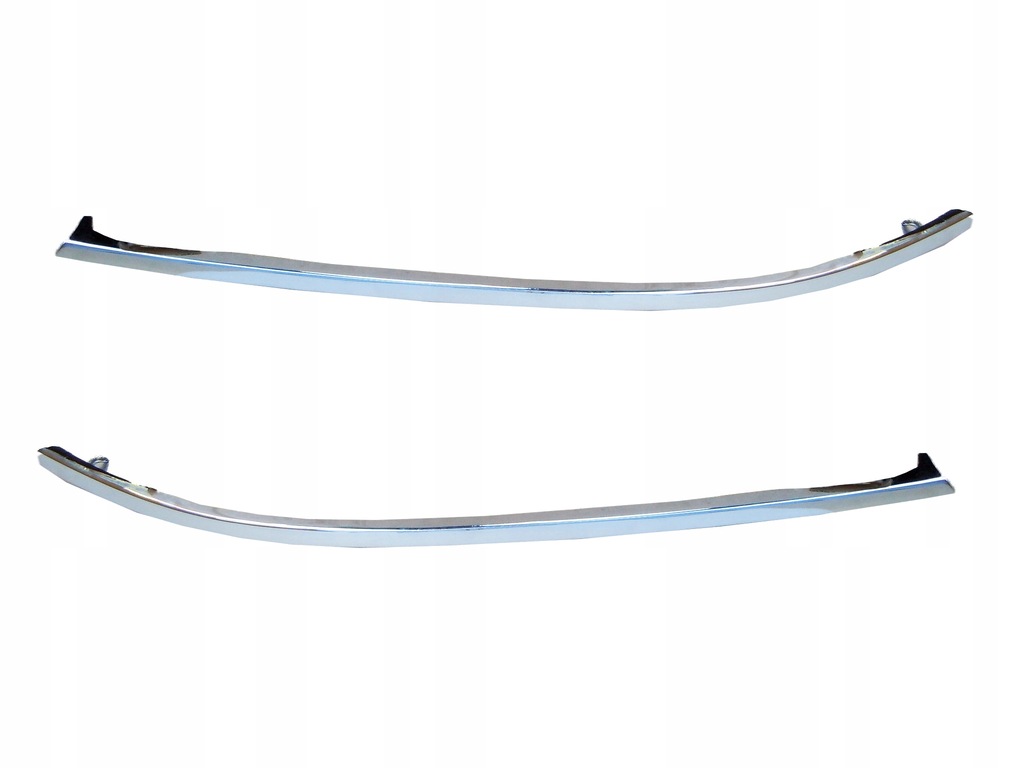 фото №1, Audi a6 c5 97-01 накладки бампера хром pod фара