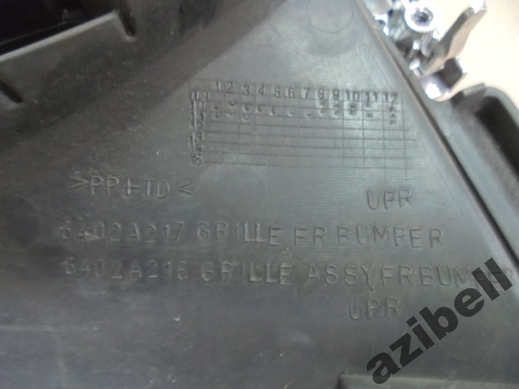 фото №5, Mitsubishi asx 2009/2012r - решітка радіатора оригінал