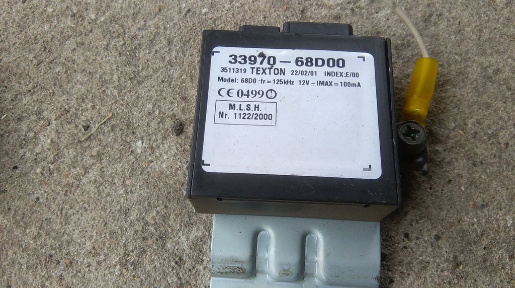 фото №1, Suzuki grand vitara блок керування бортовий комп'ютер