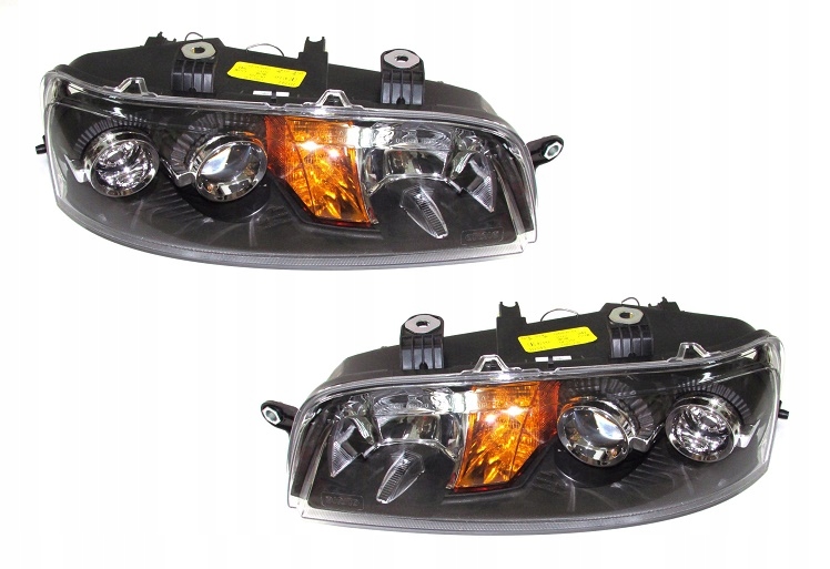 фото №1, Комплект фары fiat punto ii 1999-2003 h7+h7
