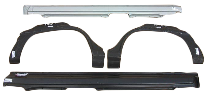 фото №1, Astra f 5d порог ремкомплект крыла задняя набор !!