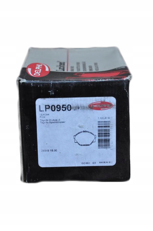 фото №1, Тормозные колодки тормозные toyota hilux hiace lp0950