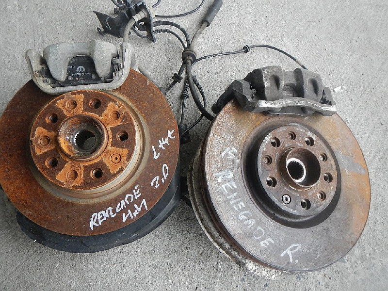 фото №1, Jeep renegade bu 2014- супорт гальмівний задня лівий