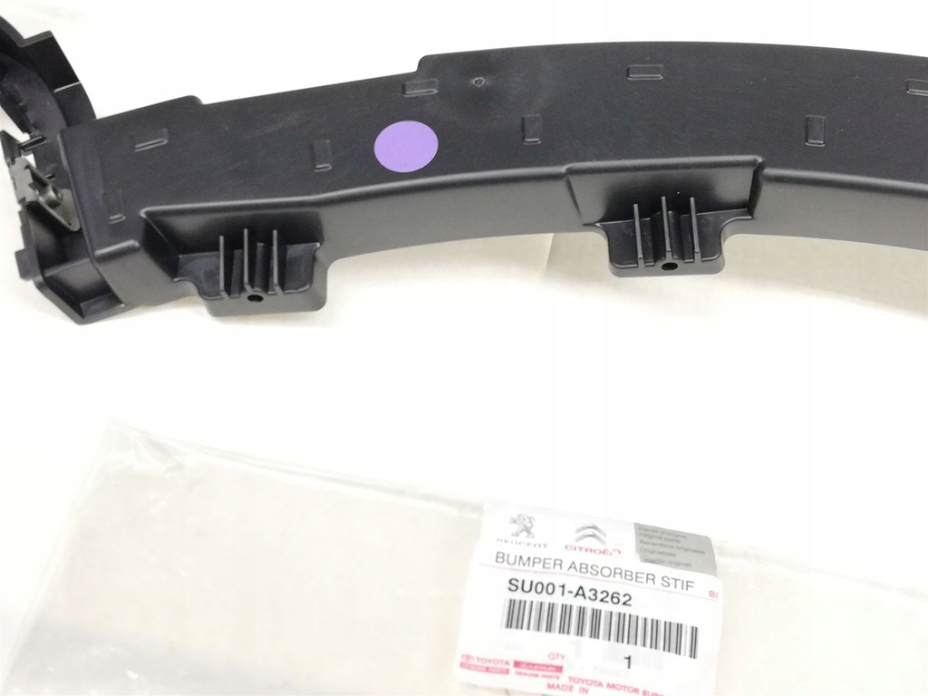 фото №9, Peugeot expert 16-22 напрямна кронштейн бампер перед p