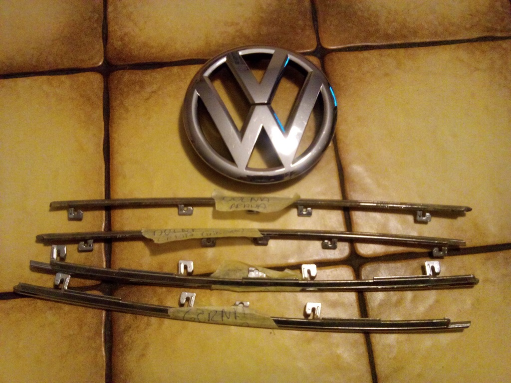 фото №1, Хром накладки решітка vw golf vi 6 orygin