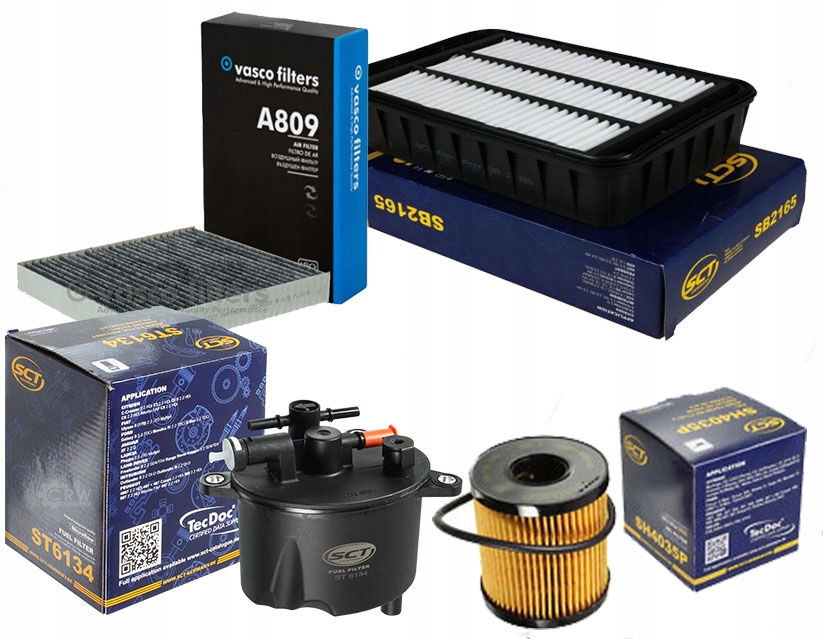 фото №1, Набір фільтрів mitsubishi outlander ii 2.2 di-d 4w