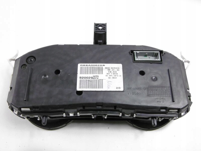 фото №4, Renault megane ii лічильник прилади 1,9dci 8200292072