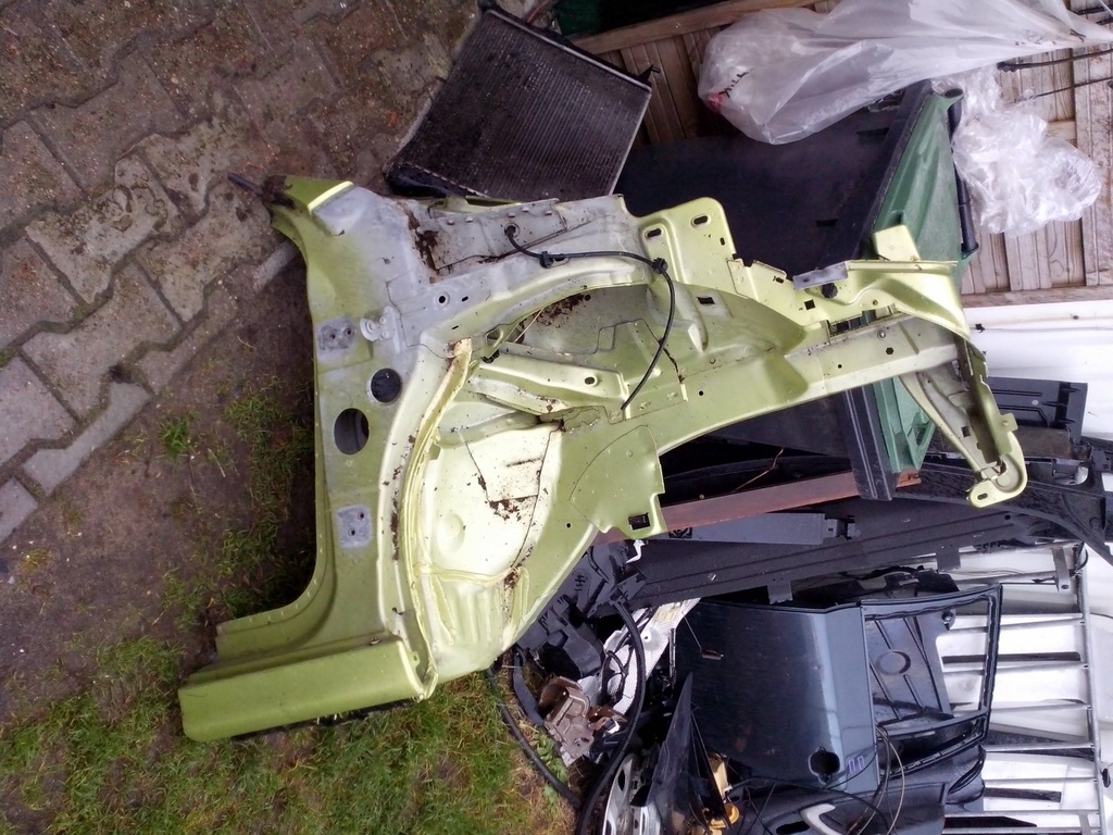 фото №1, Чверть лонжерон передня права peugeot 207