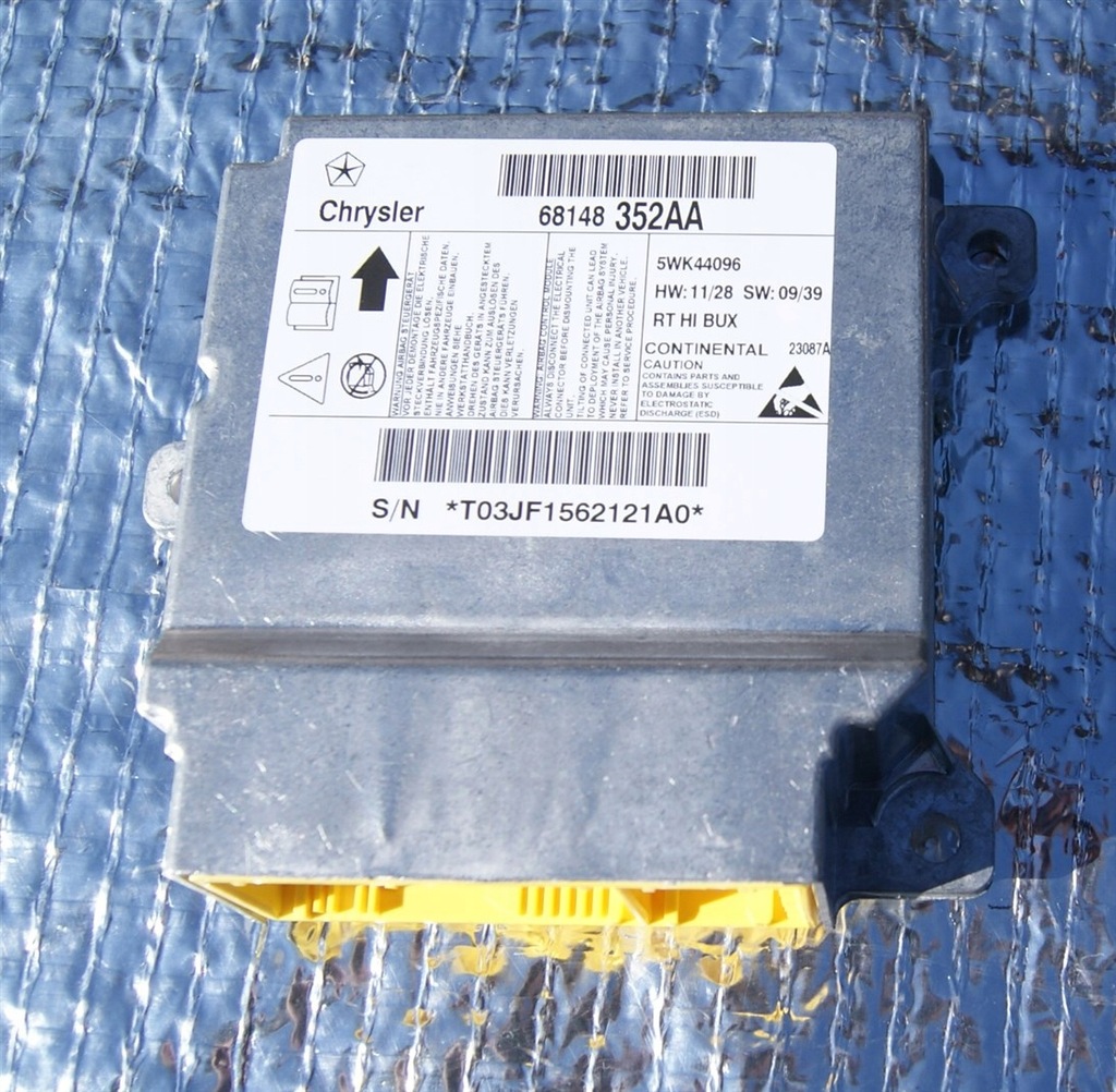 фото №7, Датчик подушка безопасности chrysler voyager 5wk44096 68148352aa