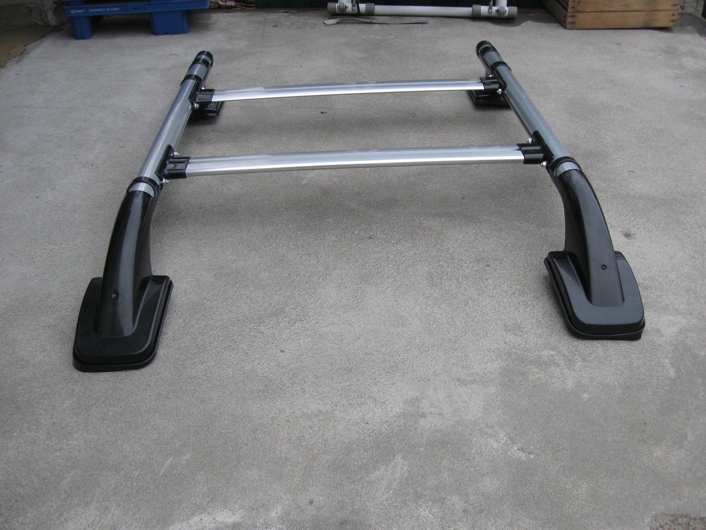 фото №3, Рейлинги кровельные ford ranger 2007-2012 серебристый