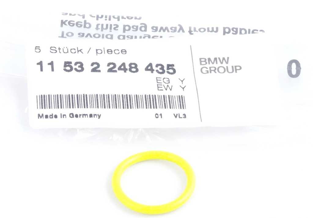 фото №1, Прокладка уплотнительное кольцо уплотнительное кольцо термостата egr bmw оригинал