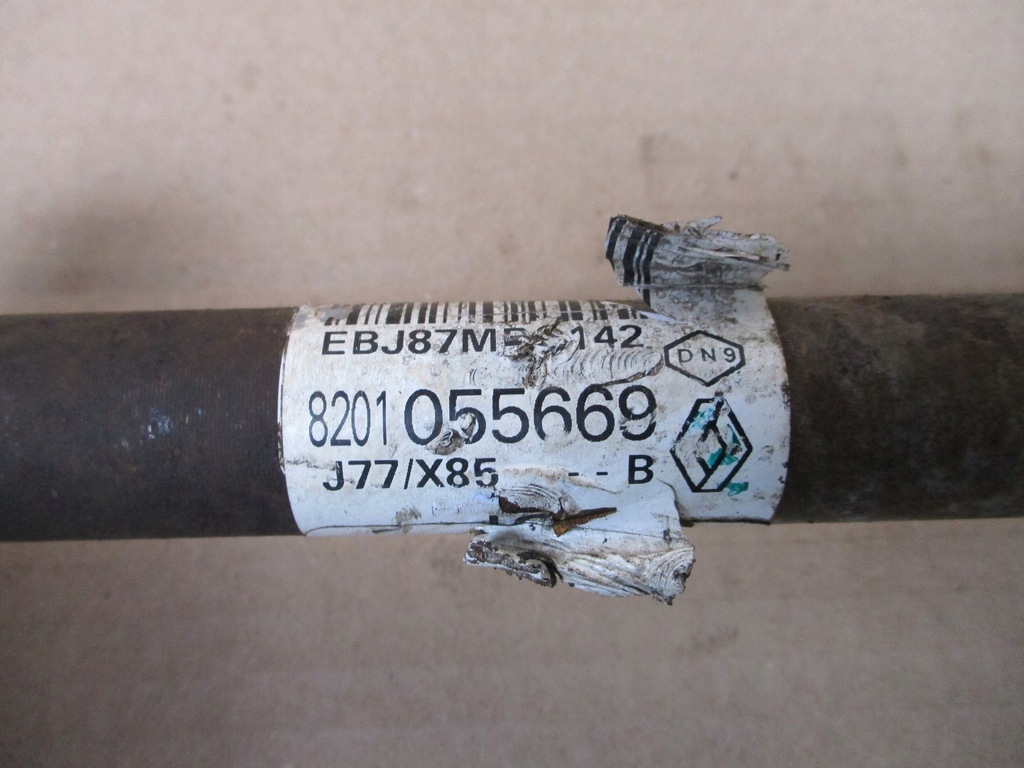 фото №2, Привідний вал ліва короткий renault clio iii modus 1.5 dci