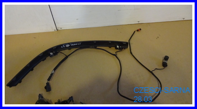 фото №8, Накладка бампера накладка-спойлер левая перед ford galaxy pdc