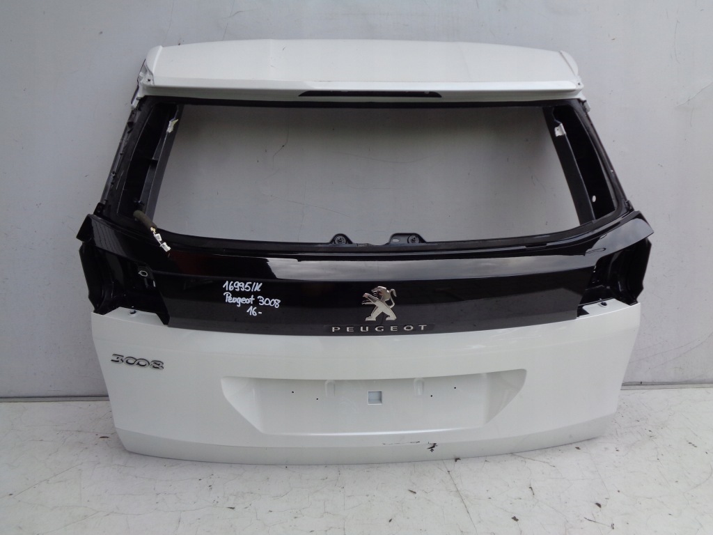фото №1, Крышка багажника задняя peugeot 3008 16- nr 16995
