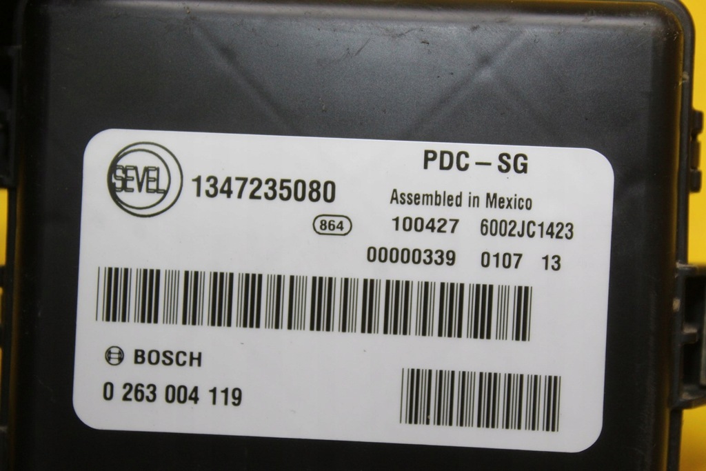 фото №5, Модуль блок управления pdc ducato iii 1347235080