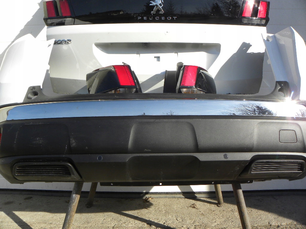 фото №6, Peugeot 3008 ii 2018 rok крышка багажника задняя, бампер задний