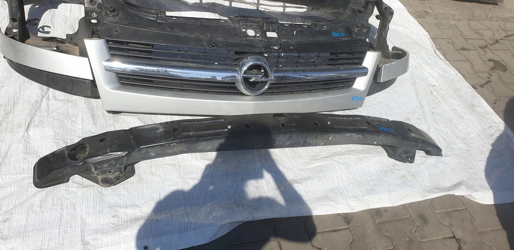 фото №9, Opel movano ii перед капот решітка радіатора крила радіатор