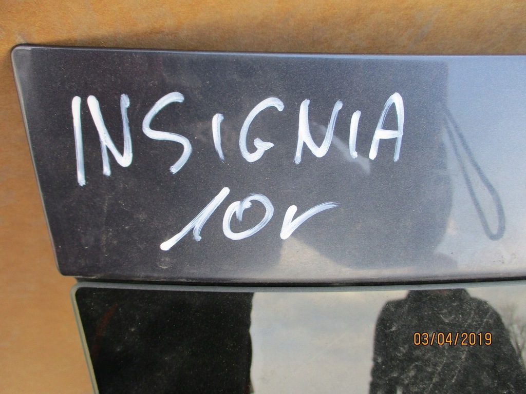 фото №4, Крышка багажника задняя opel insignia 10r hb